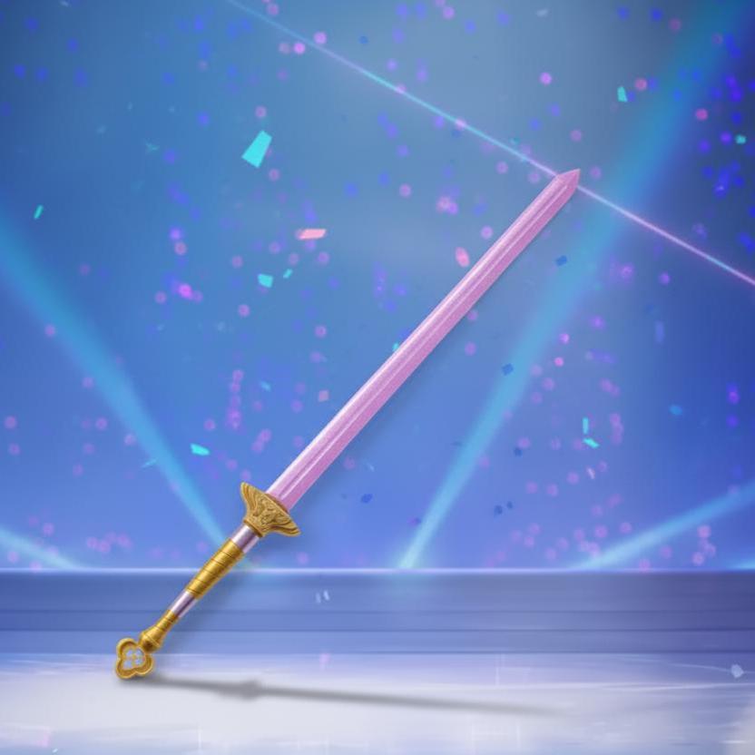 Accessoire Cosplay K-Pop Demons Hunters - Épée Zoe 16 Cm - Lot De 6, Imprimé 3D - Pour Halloween, Collection