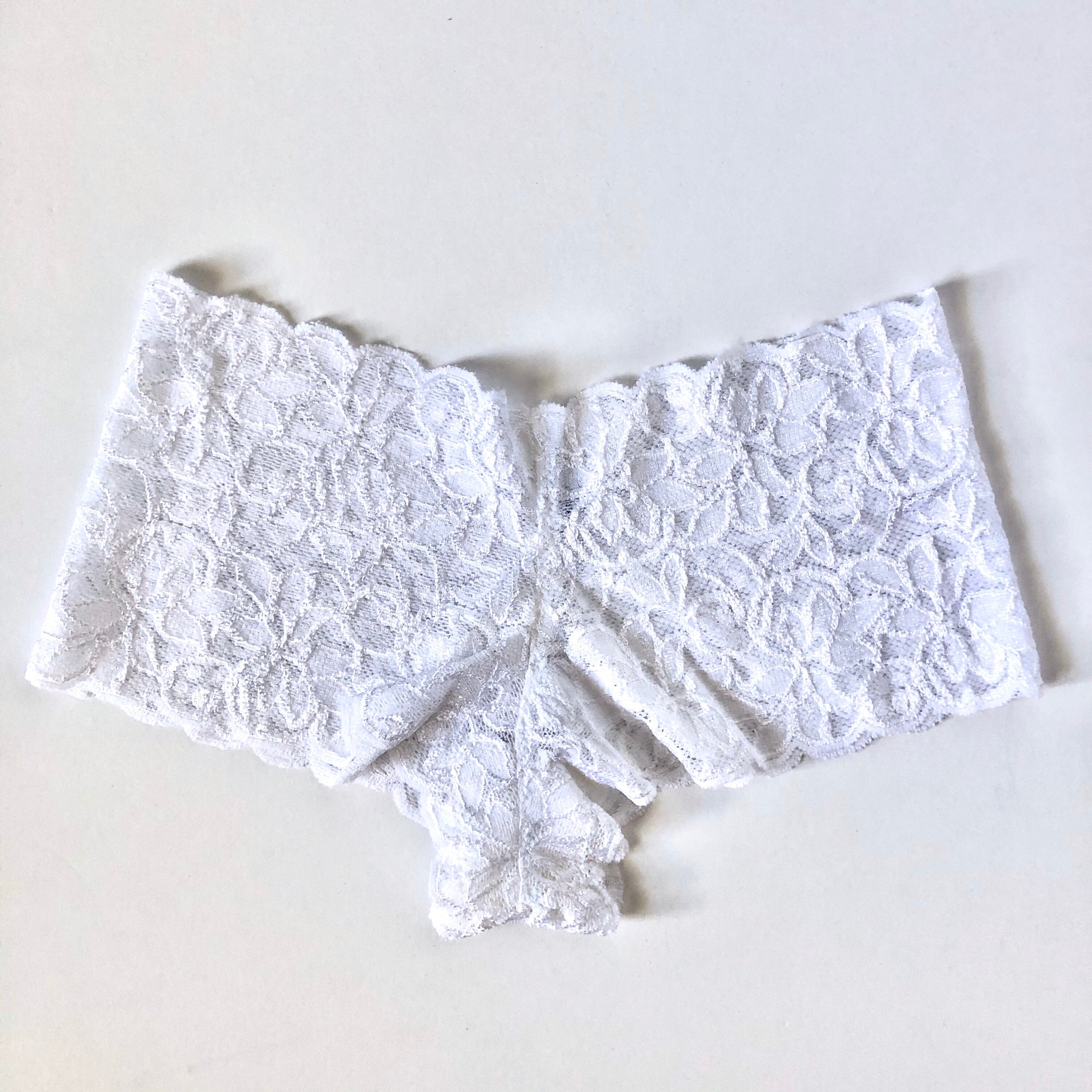 White Lace Underwear Women