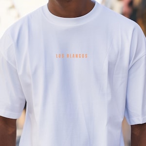 Los Blancos Minimalist Sports T-Shirt, Unisex Football Top, Casual Soccer Jersey Tee - Fan Apparel, Team Shirt, Gift for Him