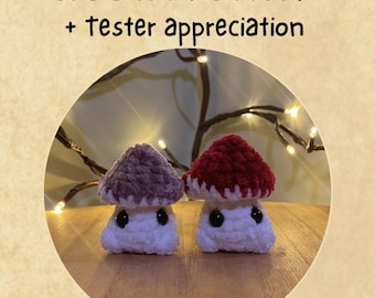 Crochet PATTERN Mushie the Pop it