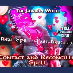 Fast Contact Me Reconciliation Spell, Bring Ex Back Ritual, Return Him Love Spell, Make Him Regret Spell, Remove Blockages, Love Restoration