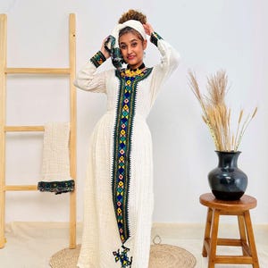 Ethiopian Traditional Habesha Dress