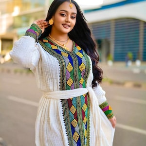 Habesha Traditional Dress, Ethiopian Cultural Wear