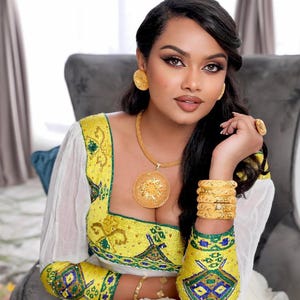 Elegant Habesha Dress | Traditional Wear