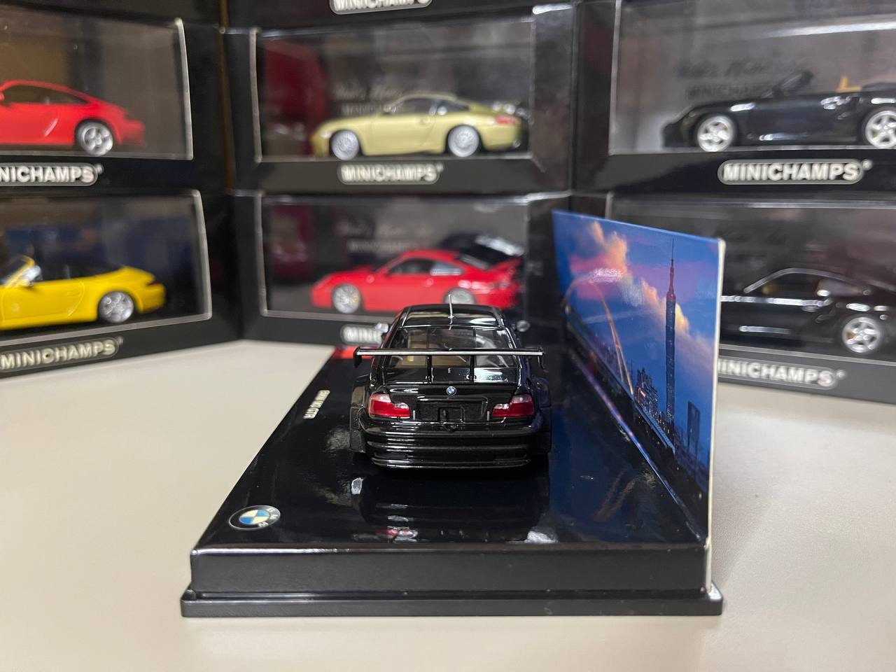 Bmw M3 E46 Gtr Street Version 1:43 Minichamps Black - Etsy