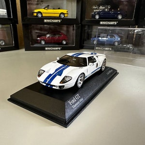 Ford Gt 1:43 Minichamps White - Etsy