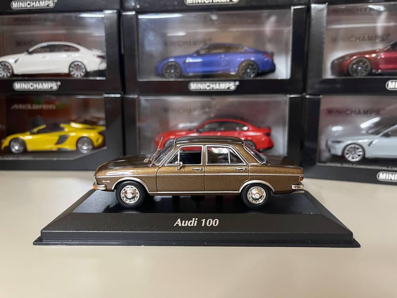 Audi 100 1:43 Maxichamps Brown - Etsy