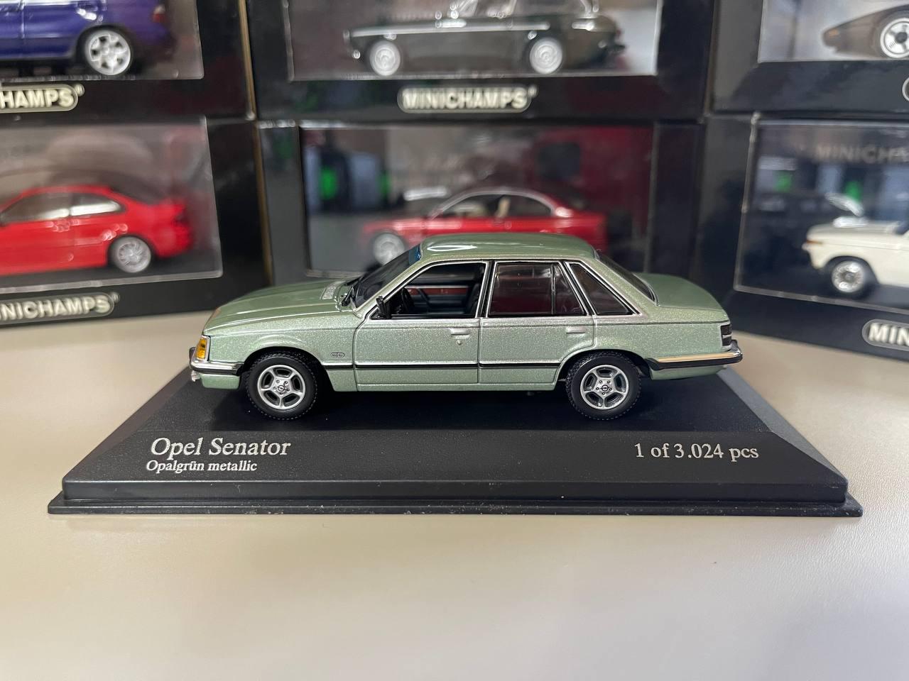 オペル セネター 1/43 ミニチャンプス レア Opel Senator 1/43