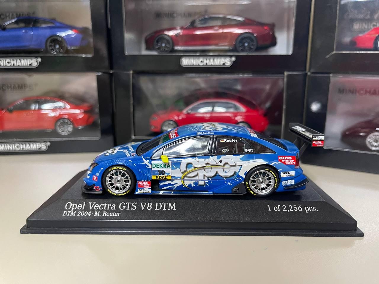 Opel Vectra GTS V8 DTM 2004 1:43 Minichamps - Etsy