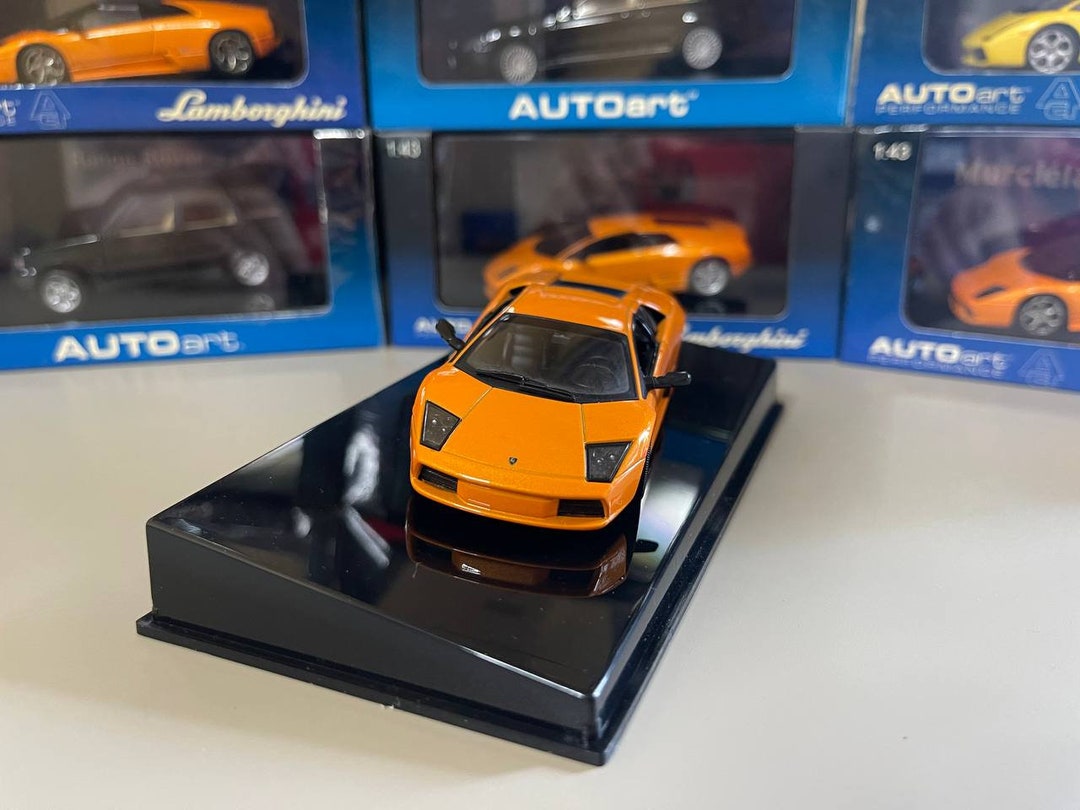 Lamborghini Murcielago 1/43 AIMS 限定 激レア Lamborghini Murcielago 1:43 Autoart Orange - Etsy