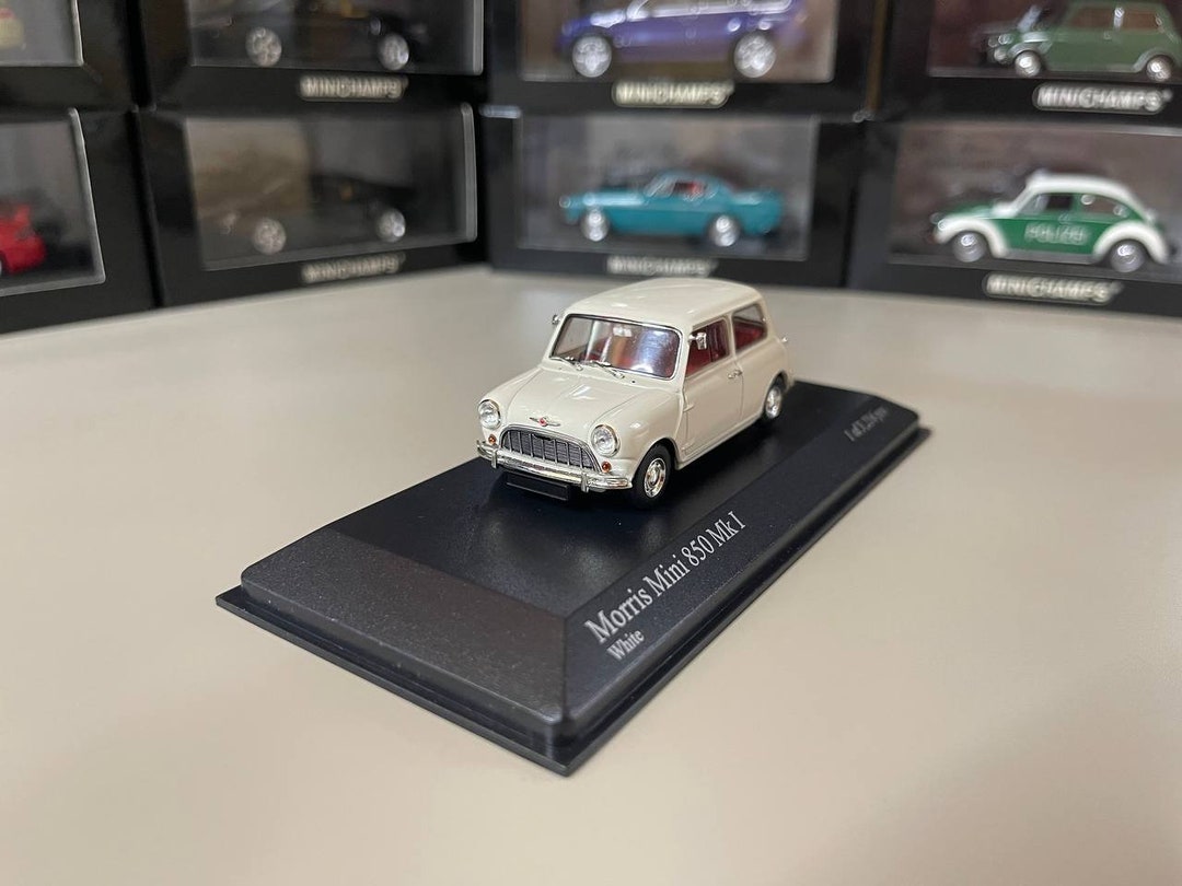 Morris Mini 850 Mk1 1:43 Minichamps White - Etsy