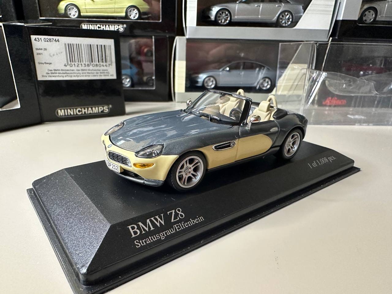 Bmw Z8 1:43 Minichamps - Etsy.de