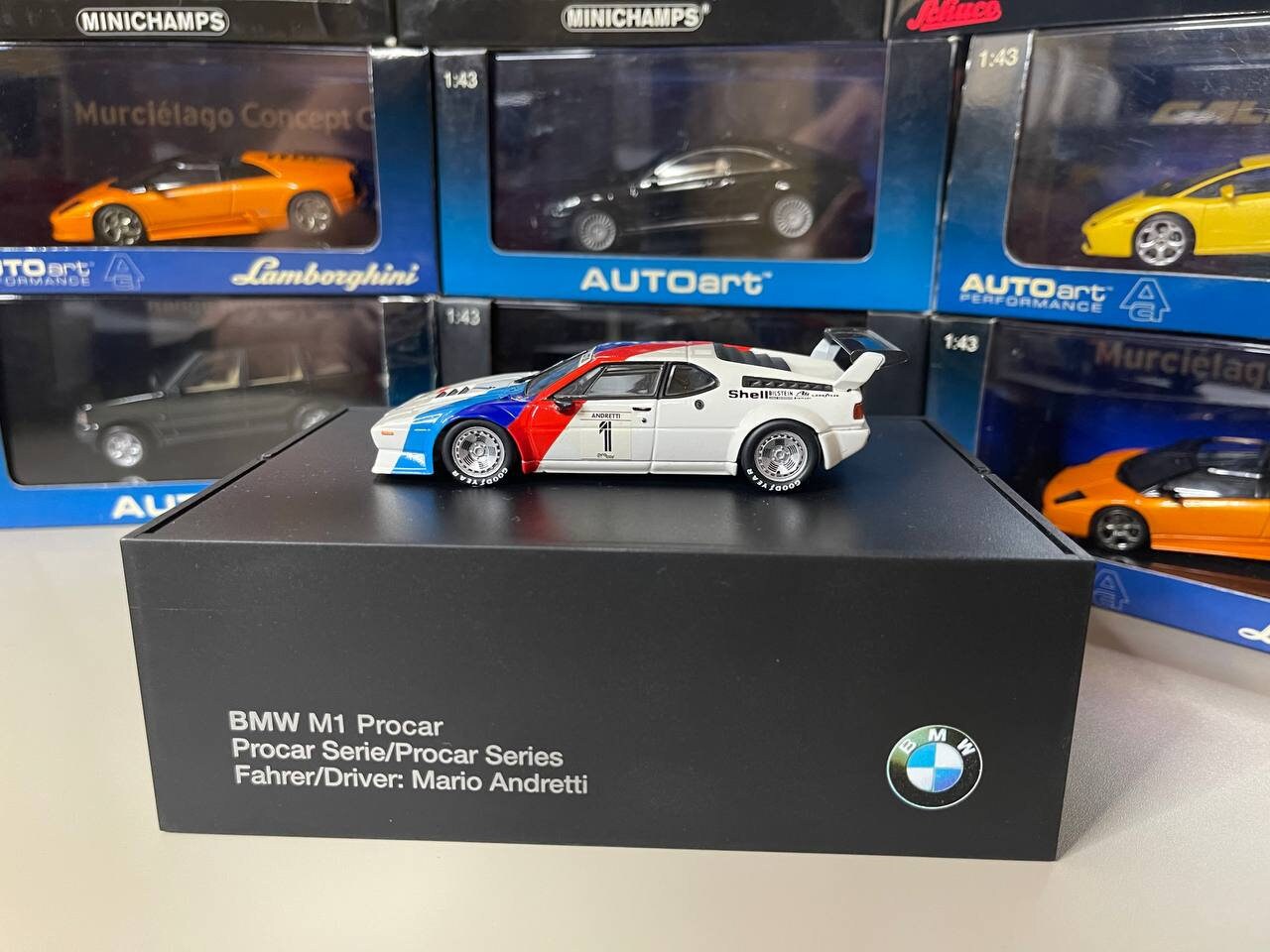 ミニチャンプス 1/43 BMW M1 Procar #25 DRM 1980M.Winkelhock