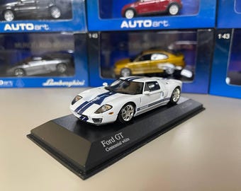 Ford Gt 1:43 Minichamps Miniatura Blanca
