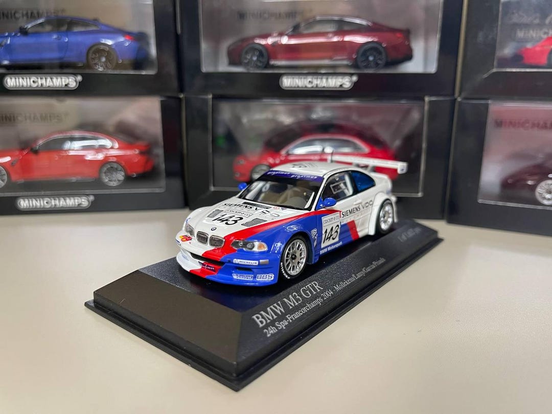 MINICHAMPS 1/43  M3 GTR E46 3台セット Bmw M3 E46 GTR 1:43 Minichamps - Etsy