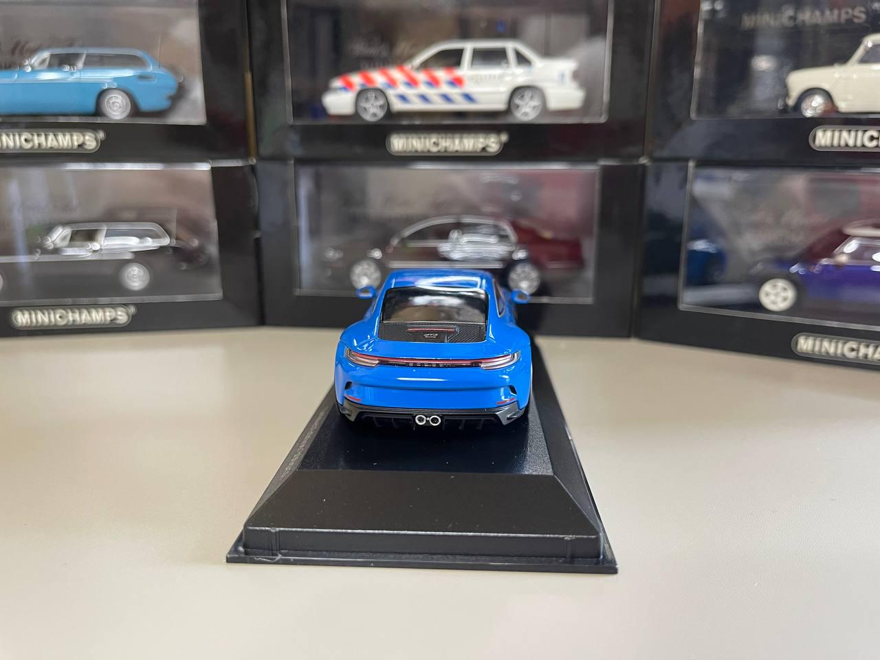 ポルシェ 911 GT3 ツーリング 1:43 ミニチャンプス ブルー - Etsy 日本