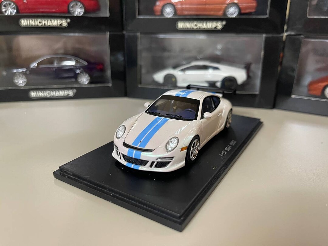 RUF RGT 2007 ミニカー Spark MINIMAX Porsche Ruf Rgt 2007 1:43 Spark White - Etsy