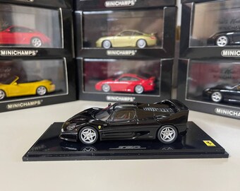 Ferrari F50 1:43 Kyosho Black - Etsy Ferrari F50 1:43 Kyosho Black - Etsy