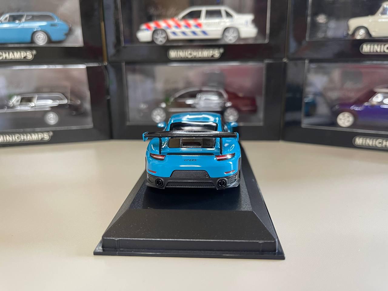 Porsche 911 GT2 RS (991,2) 1:43 Minichamps Blue Miniature - Etsy