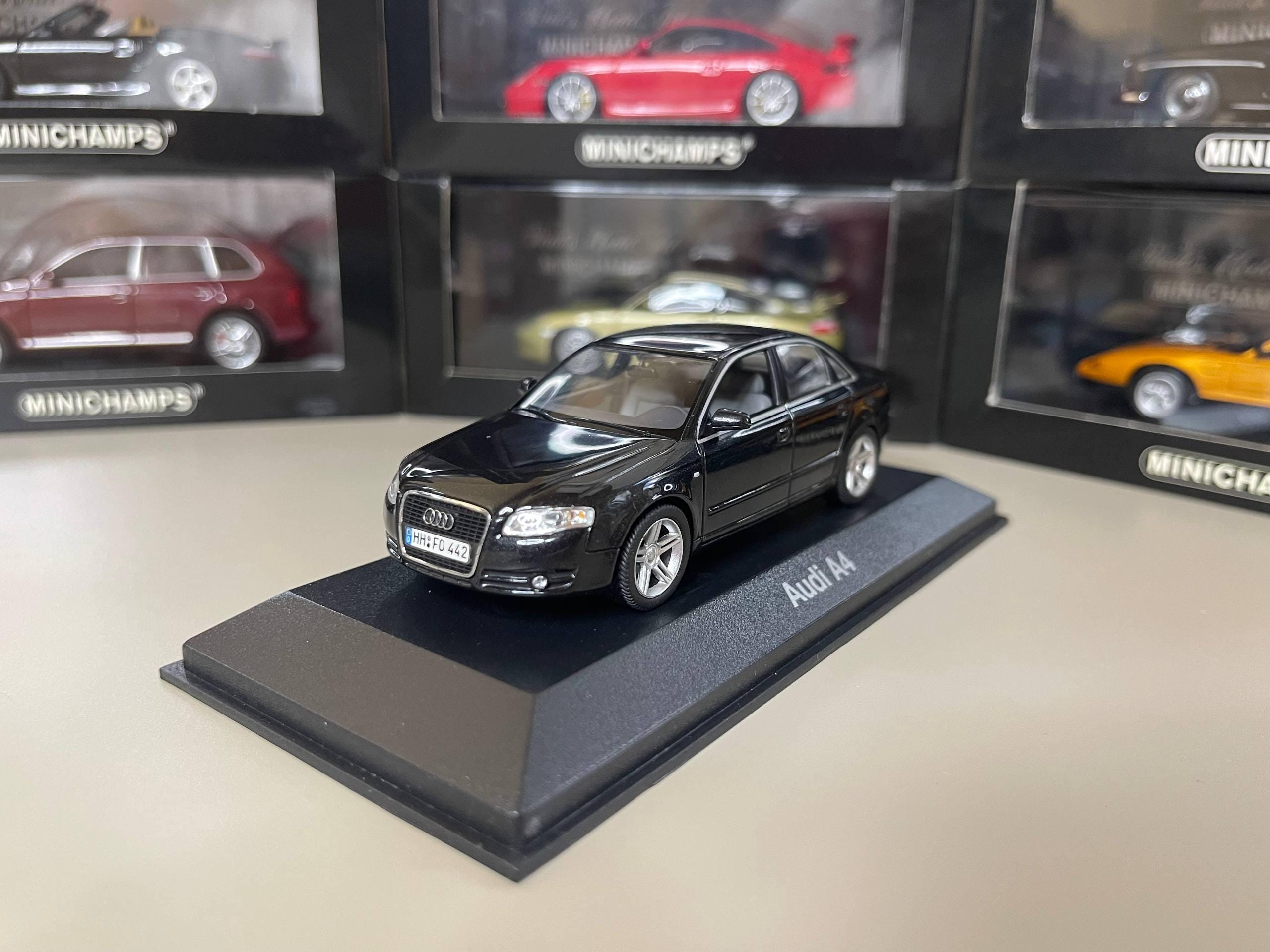 Audi A4 B7 1:43 Minichamps Black Miniature - Etsy