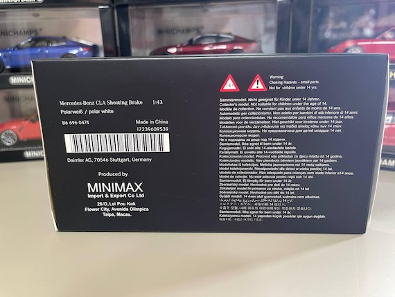 1/43 Mercedes-Benz 　CLA shooting Brake Spark 1:43 Mercedes-Benz CLA Shooting Brake (X118) year 2019