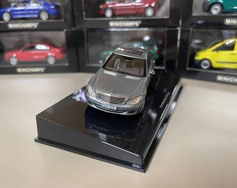 Mercedes Benz E Klasse W211 1:43 Minichamps Silver - Etsy