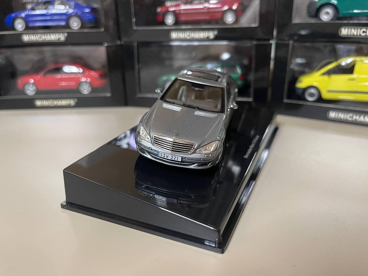 Mercedes Benz S Klasse 1:43 Autoart Gray - Etsy Canada