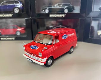 Ford Transit Box Van High Roof 1:43 Red Metallic - Etsy