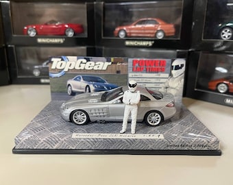 Mercedes Benz SLR Mclaren 1:43 Minichamps - Top Gear - Etsy