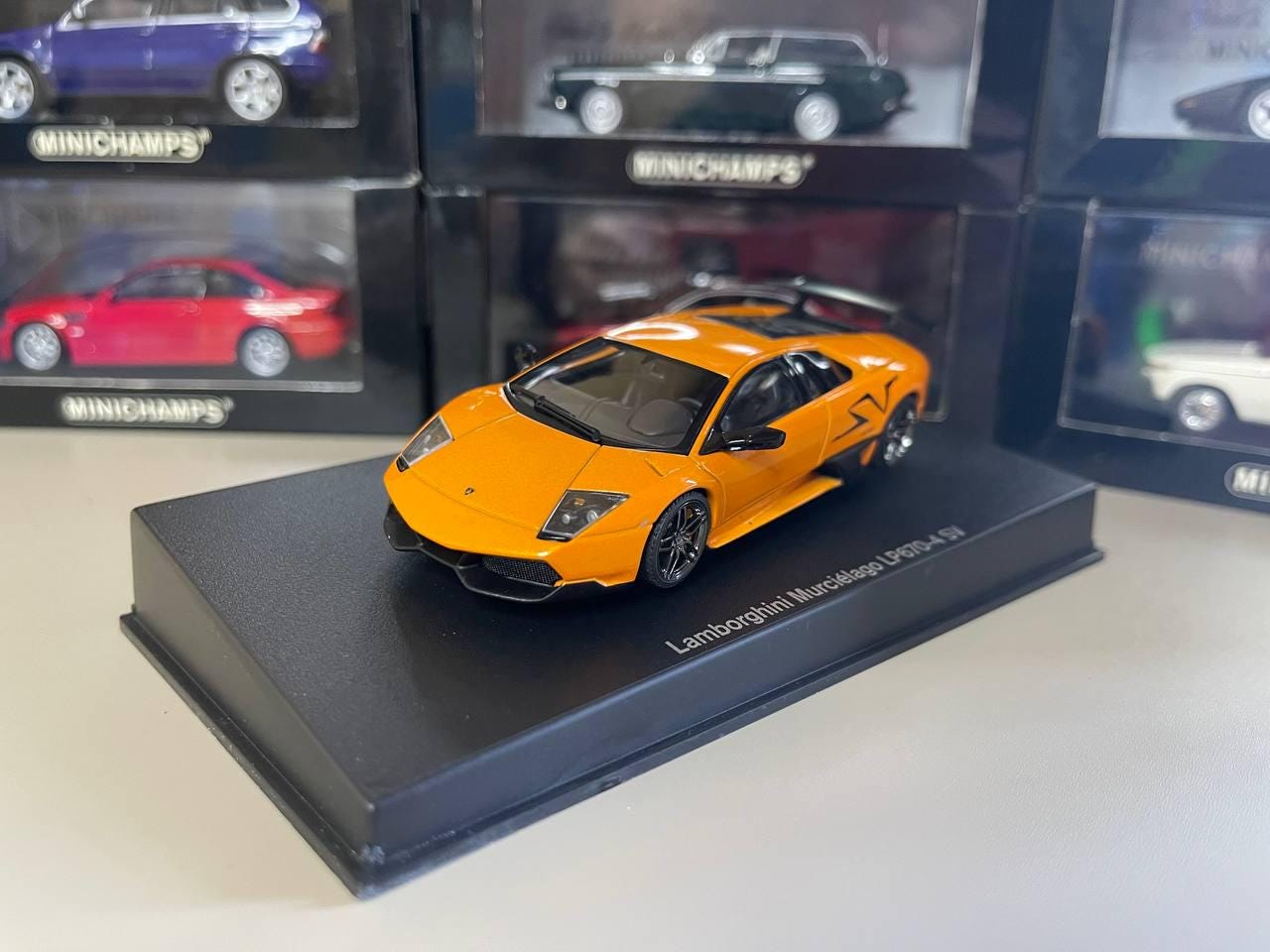Lamborghini Murcielago 1/43 AIMS 限定 激レア Lamborghini Murcielago LP 670-4 SV 1:43 Autoart Orange - Etsy Canada