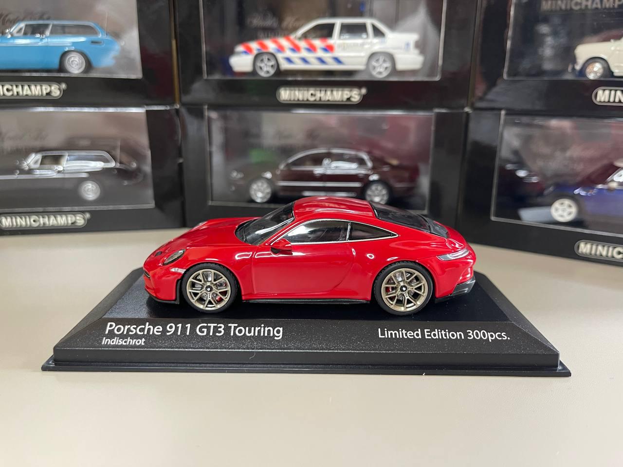MINICHAMPS 1/43 ポルシェ 911 GT3 ツーリング Porsche 911 GT3 Touring 1:43 Minichamps Red - Etsy