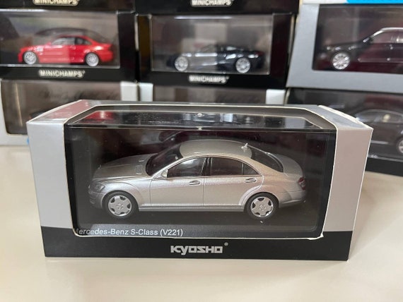 Mercedes Benz S Klasse S600 W221 1:43 Kyosho Silver - Etsy