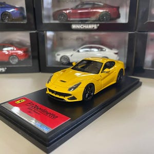 Ferrari F12 Berlinetta 1:43 Fujimi Yellow