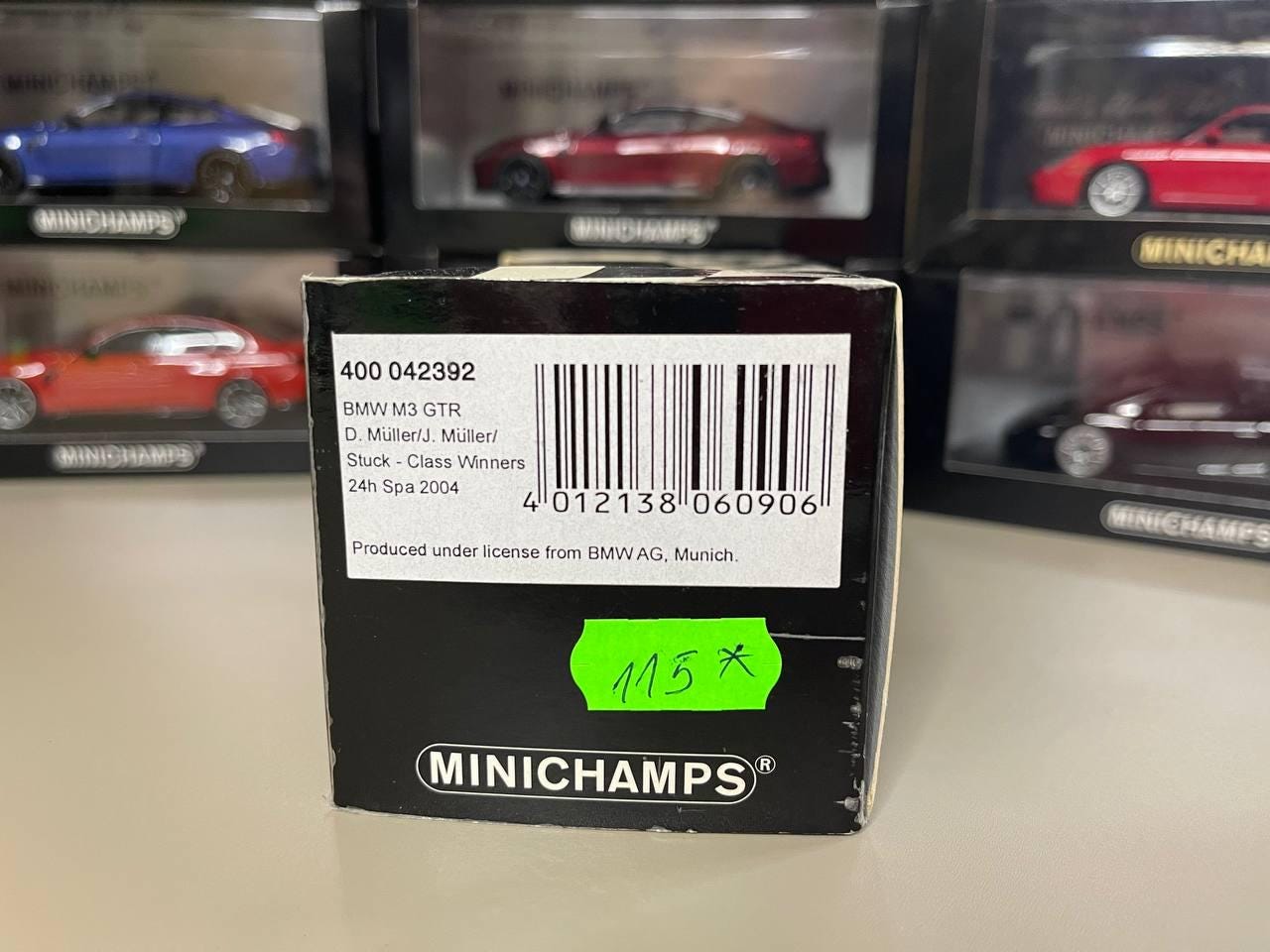 Bmw M3 E46 GTR 1:43 Minichamps - Etsy