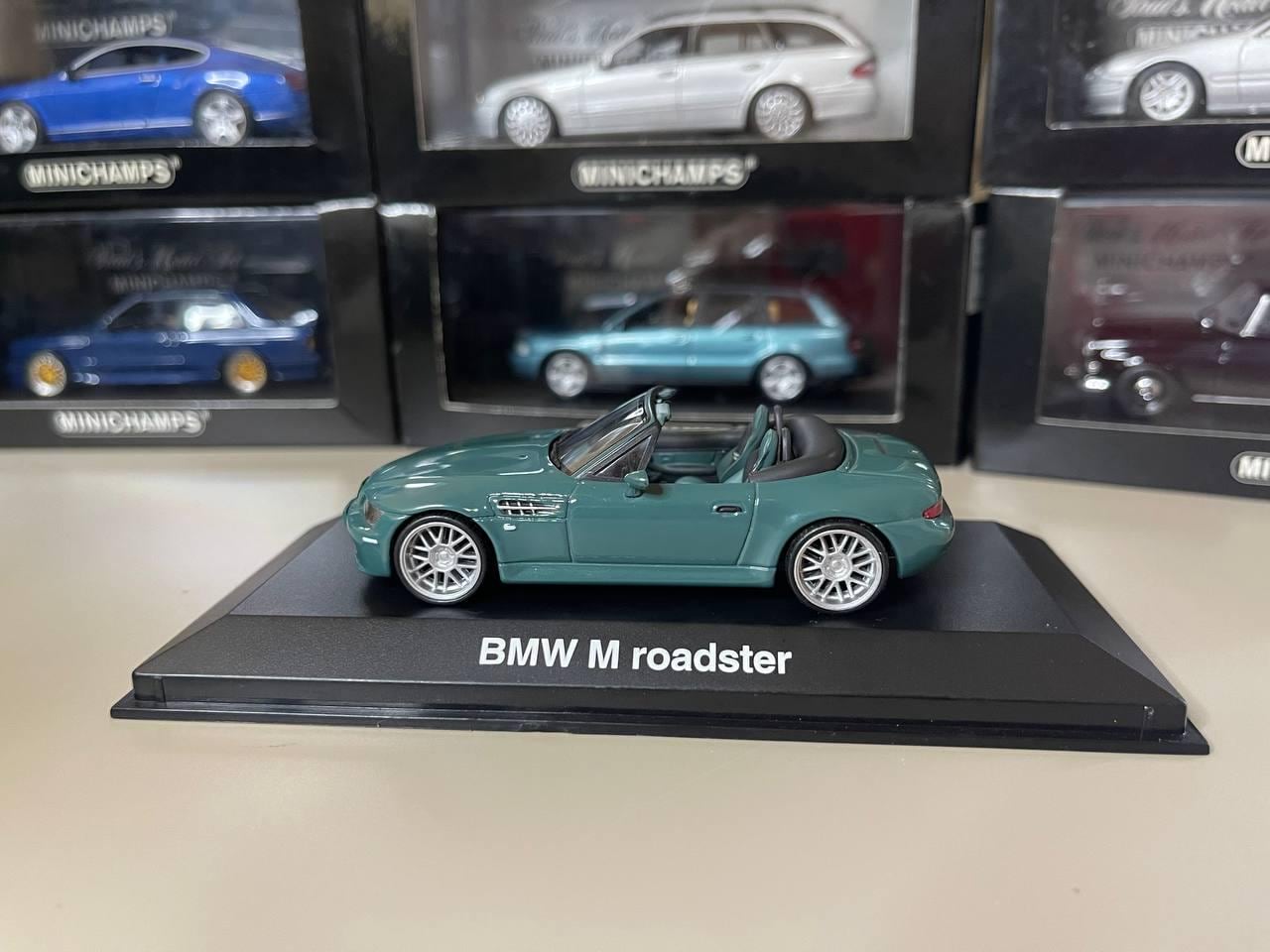 Bmw Z3 M Roadster 1:43 Minichamps Green - Etsy