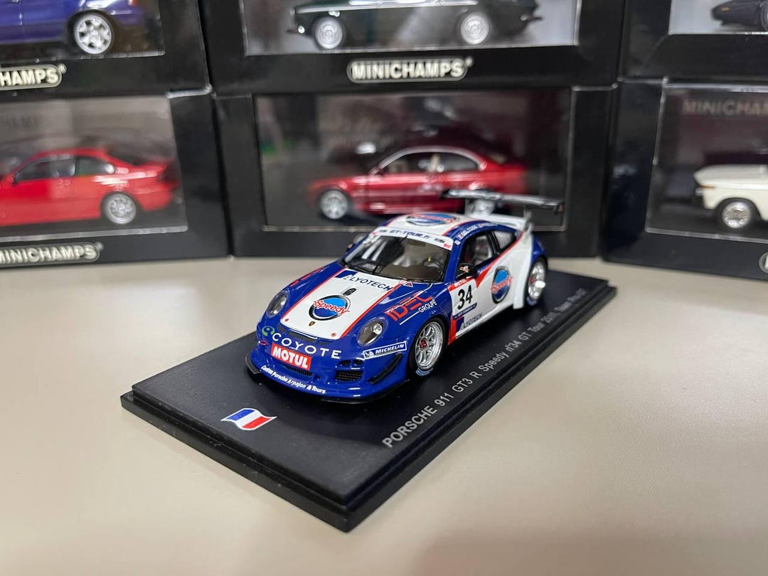 Spark Porsche 911 GT3 R Speedy #34, 1/43, GT Tour 2011