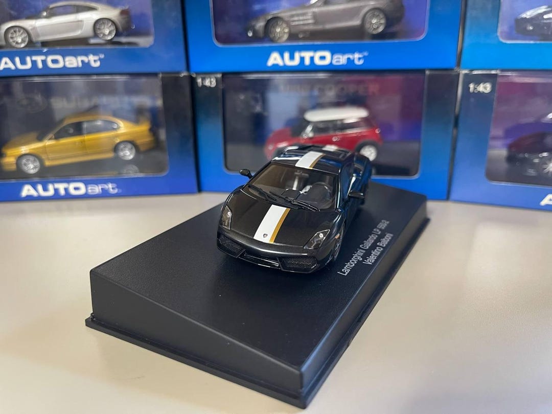Lamborghini Gallardo Lp550-2 Valentino Balboni 1:43 Autoart Black