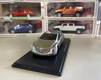 Minichamps 1:43 Brabus 6.5 500E (W124) Année 1993 bleu 437032502 modèle voiture 437032502