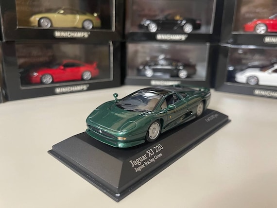 Jaguar XJ 220 1:43 Minichamps Green - Etsy