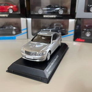 Mercedes Benz S Klasse S600 W221 1:43 Kyosho Silver - Etsy