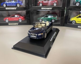 Audi A4 B7 Cabrio 1:43 Azul Norev