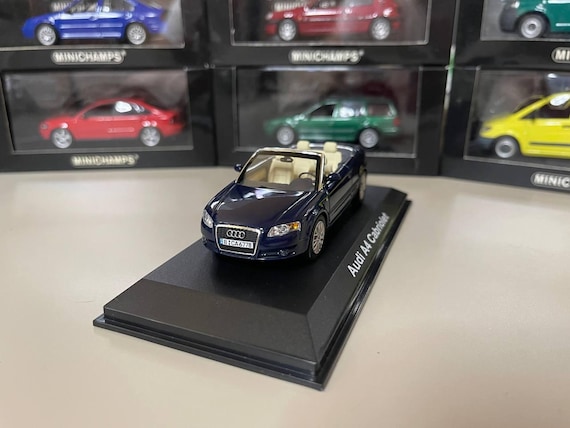 放送大学 割引 Audi A4 B7 Cabrio 1:43 Norev Blue - Etsy 乗用車