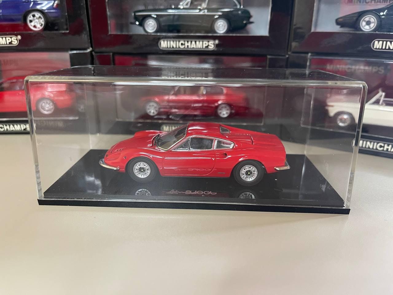 Ferrari 246 GT 1:43 Kyosho Red - Etsy
