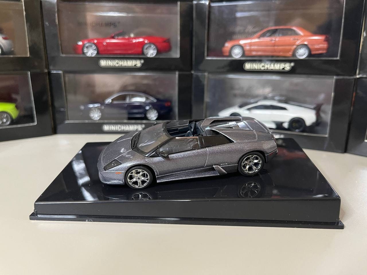Lamborghini Murcielago Roadster 1:43 Autoart Gray - Etsy
