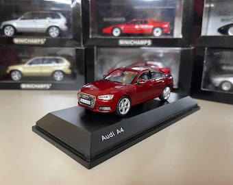 Audi A4 B9 1:43 Spark Red Miniature - Etsy