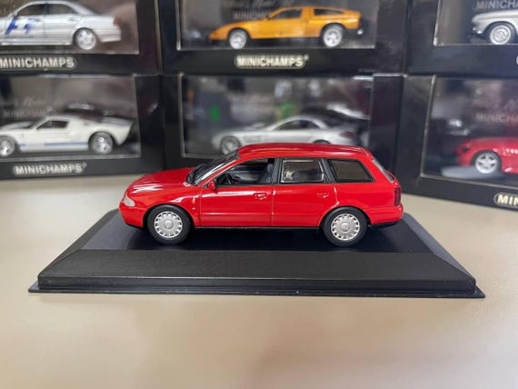 Audi A4 B5 Avant 1:43 Minichamps Red Miniature - Etsy Israel