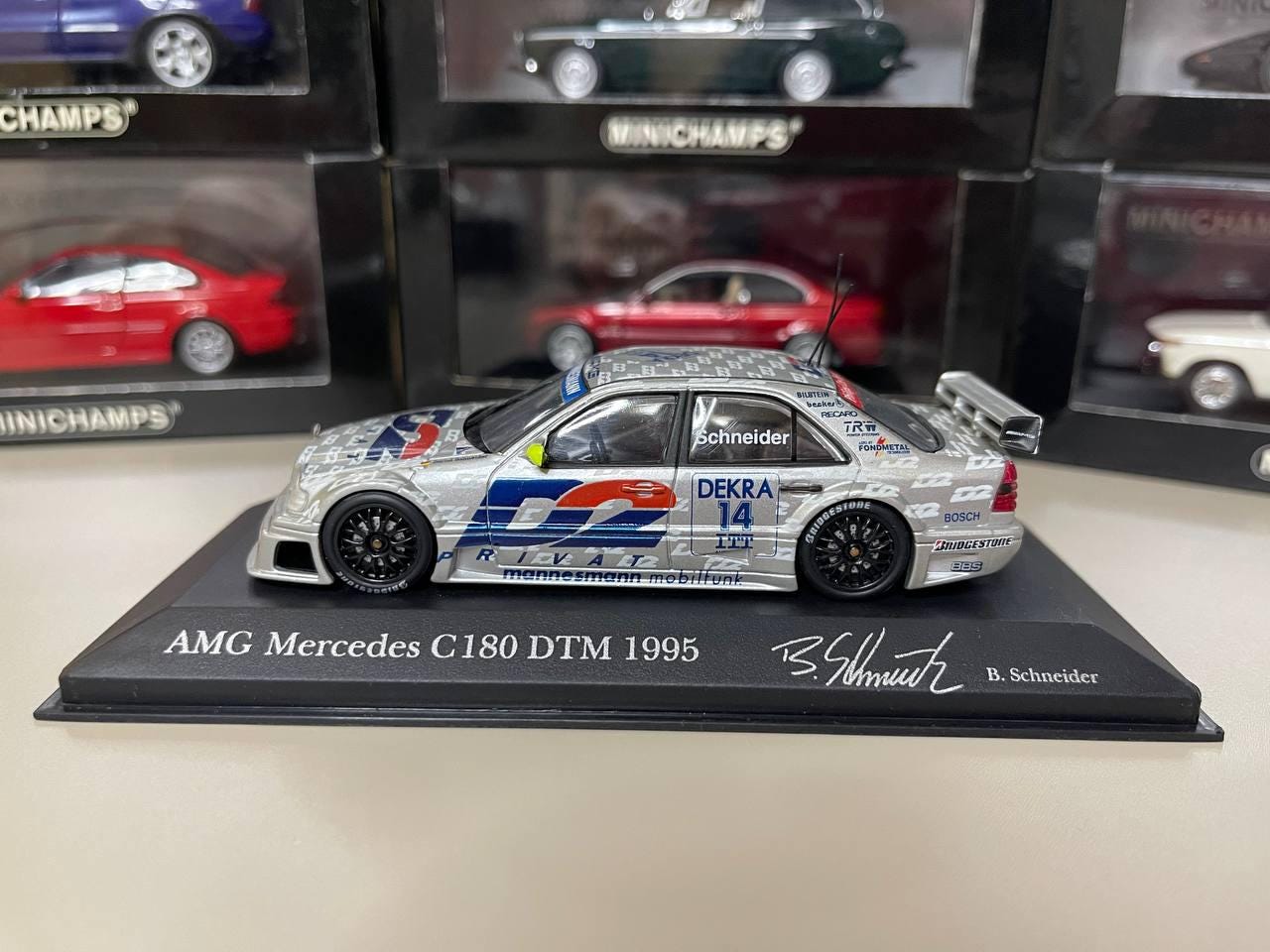 Mercedes Amg C180 DTM 1995 B. Schneider 1:43 Minichamps - Etsy UK