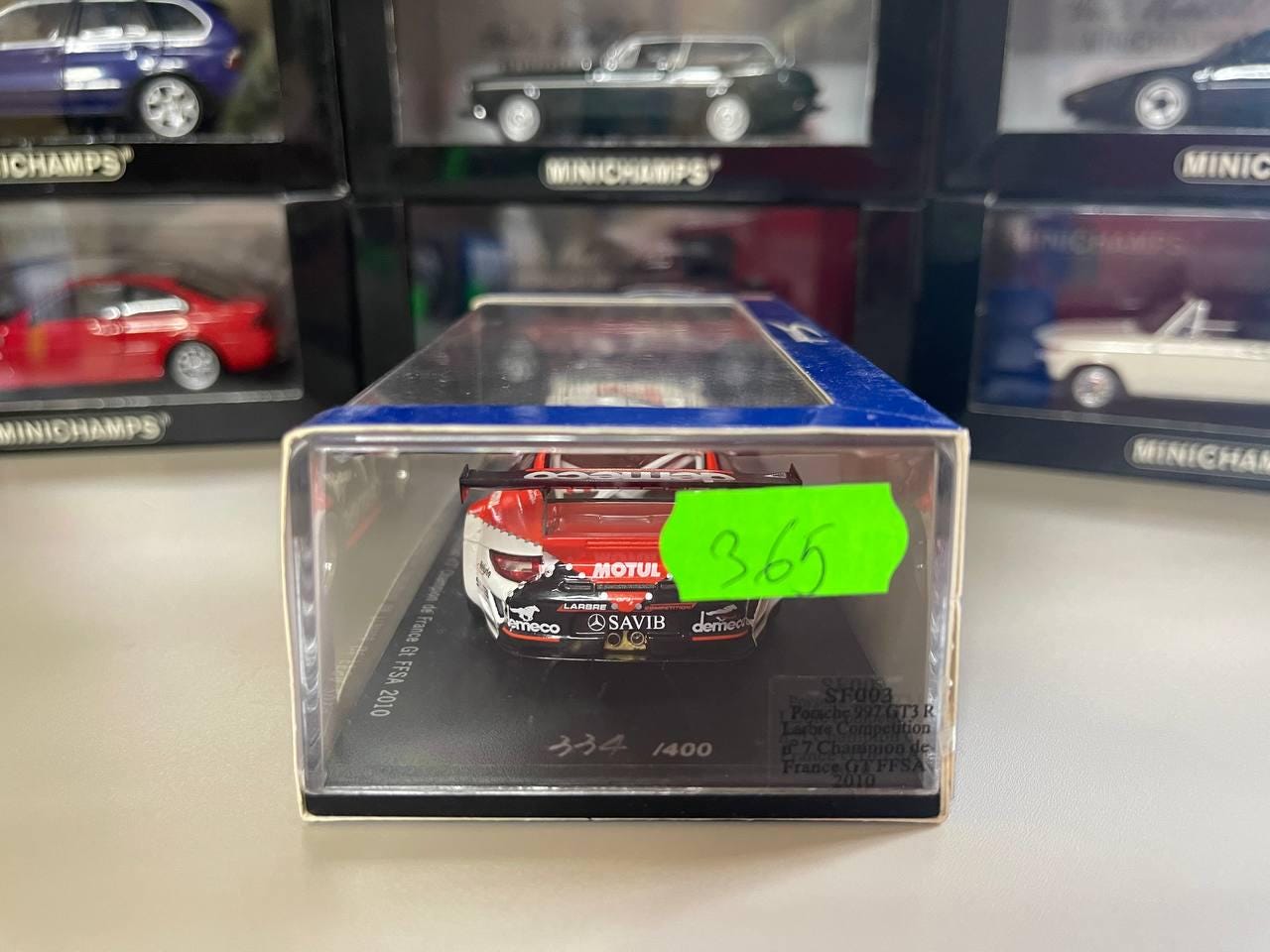 Porsche 997 GT3 R Larbre Competition N7 Gt FFSA 2010 1:43 Spark