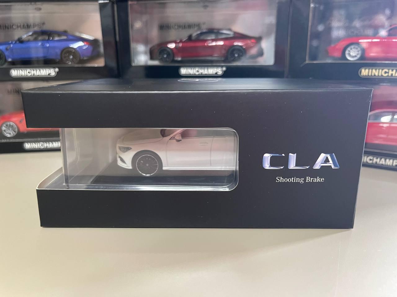 1/43 Mercedes-Benz 　CLA shooting Brake Mercedes Benz CLA Shooting 1:43 Spark White - Etsy