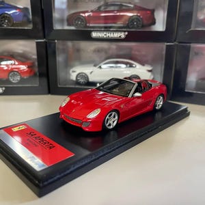 Ferrari 599 SA Aperta 1:43 Fujimi Red